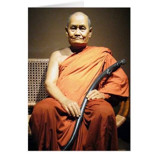 Luang Poo Cha Subhaddho ... Boeddhist Monk Kaart (Voorkant)