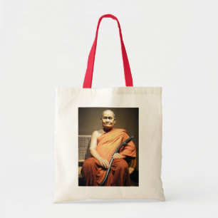 Luang Poo Cha Subhaddho ... Boeddhistische monnik Tote Bag