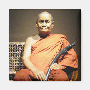 Luang Poo Cha Subhaddho ... Buddhist Monk Magneet