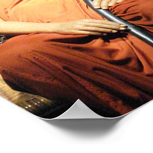 Luang Poo Cha Subhaddho ... Buddhist Monk Poster (Hoek)