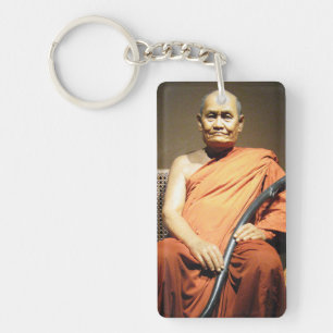 Luang Poo Cha Subhaddho ... Buddhist Monk Sleutelhanger