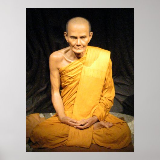 Luang Poo Mun Bhuridatto ... Buddhist Monk Poster (Voorkant)