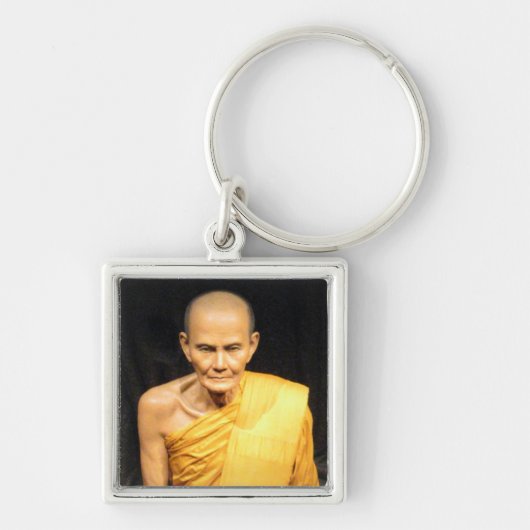 Luang Poo Mun Bhuridatto ... Buddhist Monk Sleutelhanger (Voorkant)