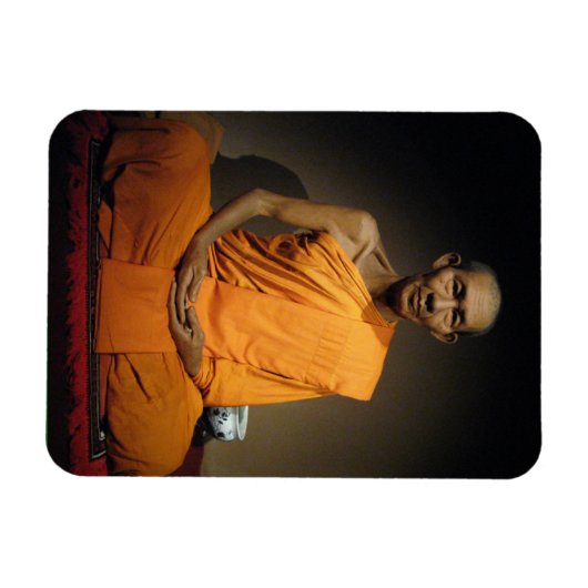 Luang Por Kasem Khemako ... Buddhist Monk Magneet (Horizontaal)