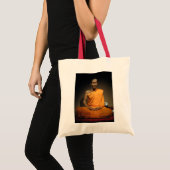 Luang Por Kasem Khemako ... Buddhist Monk Tote Bag (Voorkant (product))