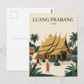 Luang Prabang Laos Briefkaart (Voorkant / Achterkant)
