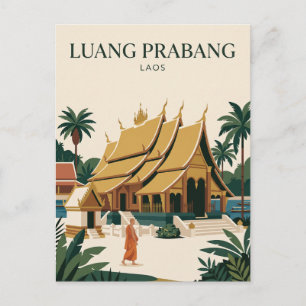 Luang Prabang Laos Briefkaart