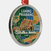 Luang Prabang Laos Metalen Ornament (Rechts)