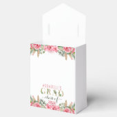 Luau Afstuderen Klasse van 2024 Floral Bedankdoosjes (Geopend)