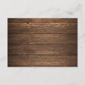 Luau Baby shower Boek Invoegen Informatiekaartje (Achterkant)