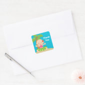 Luau Baby shower Sticker (Envelop)