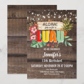 Luau Birthday Party (Voorkant / Achterkant)