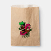 Luau Birthday Party Bedankzakje (Voorkant)