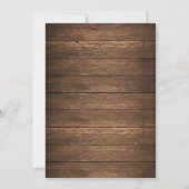 Luau Birthday Uitnodiging (Achterkant)