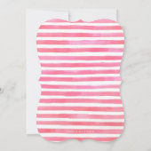 Luau Bridal Shower Kaart (Achterkant)