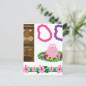 luau briefkaart (Staand voorkant)