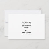 Luau Feest Bedankkaart (Achterkant)