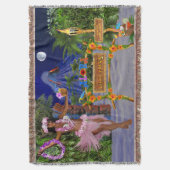 LUAU FEEST DEKEN (Voorkant Verticaal)