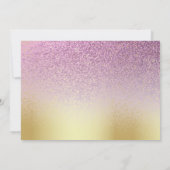 Luau Flamingo 1e verjaardag Save The Date (Achterkant)