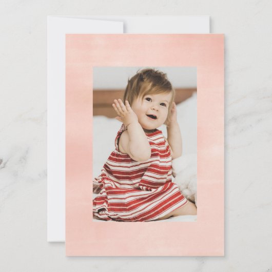 Luau Gold Pineapple eerste verjaardag uitnodiging (Achterkant)