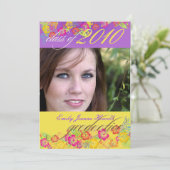 Luau Graduation Party Kaart (Staand voorkant)