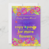 Luau Graduation Party Kaart (Achterkant)