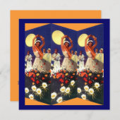 LUAU HULA DANCE PARTY INVITATION ~EZ TO CUSTOMIZE! KAART (Voorkant / Achterkant)