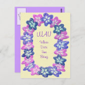 Luau Lei Briefkaart (Voorkant / Achterkant)
