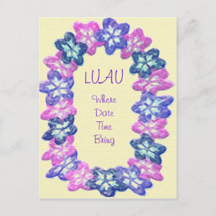 Luau Lei Briefkaart