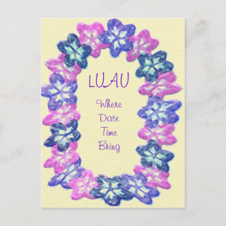 Luau Lei Briefkaart