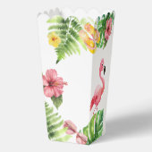 Luau Meisje tropisch Aloha verjaardagsfeestje Bedankdoosjes (Achterkant)