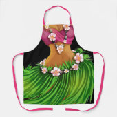 Luau of Kitchen Laughter Schort (Voorkant)
