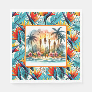 Luau Paradijsvogel Servet