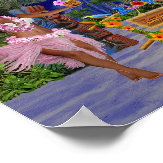 LUAU PARTIJ POSTER (Hoek)