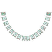 Luau Party Banner | Flamingo's en palmen (Alle)