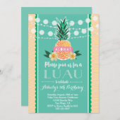 Luau Party Invitation for Birthday, Shower, etc<a Kaart (Voorkant / Achterkant)