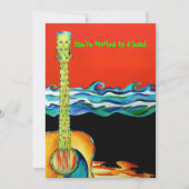 Luau Party Invitation Kaart (Voorkant)