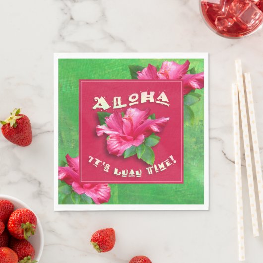 Luau Party Time Servet (Insitu)