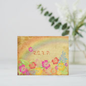  Luau RSVP briefkaarten, voor 5x7 uitnodigingen (Staand voorkant)