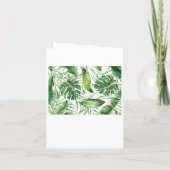 Luau Stralende Tropische Bloemenslingers Bruiloft (Achterkant)