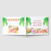 Luau Sweet 16 Hawaïaans Themafeest Custom Gastenboek (Volledig)