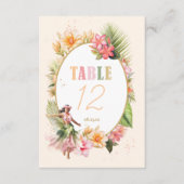 Luau Sweet Sixteen Hula Tafelnummer ID1092 (Voorkant)