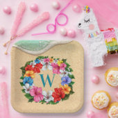 LUAU Thema Papieren Bordje (Feest)