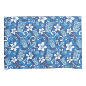 LUAU TIKI (BRIGHT BLUE) KUSSENSLOOP (Voorkant-Rechts)