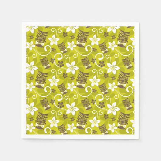 LUAU TIKI DESIGN SERVET (Voorkant)