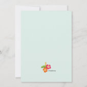 Luau Tiki Feest Kaart (Achterkant)