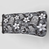 LUAU TIKI-PATROON (HOUTSKOOL) GOLFHEADCOVER (Voorkant)