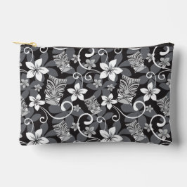 LUAU TIKI-Patroon (KOOLZWART) Etui