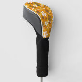 LUAU TIKI-PATROON (ORANJE) GOLFHEADCOVER (Schuin)