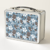 LUAU TIKI PATTERN (BLAUW) (Voorkant)